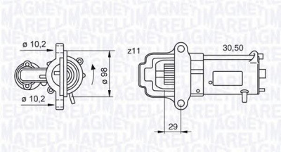 MAGNETI MARELLI 063280023010 -  Стартер